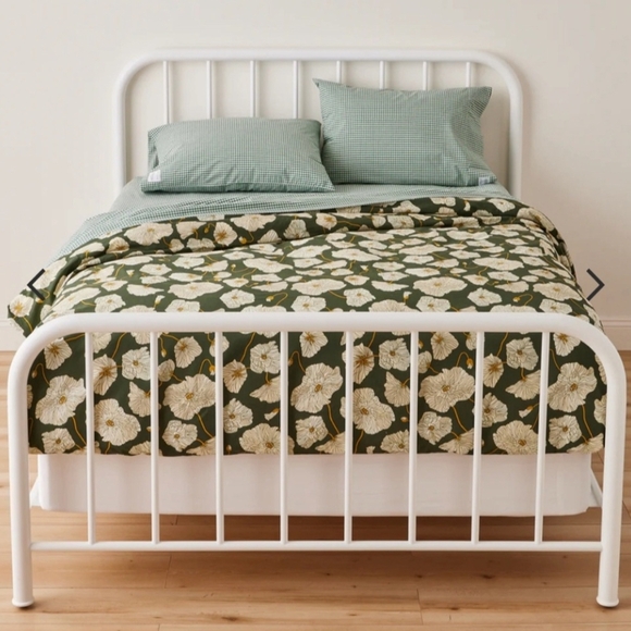 Schoolhouse Blooming Field King Duvet Cover - Picture 3 of 5